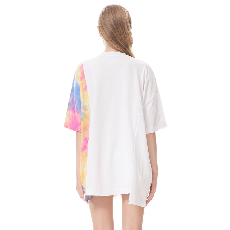 Colour-blocked Patch Tee