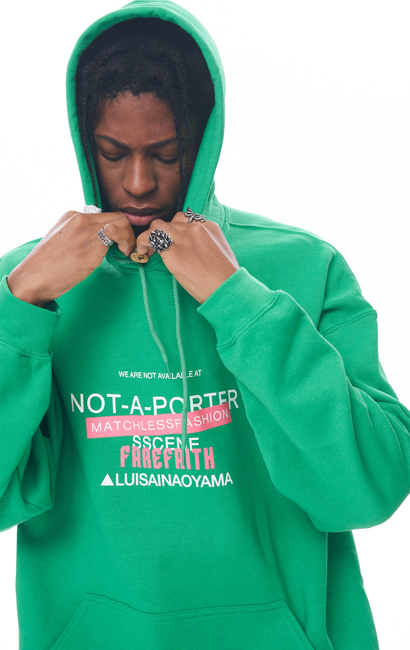 We Are Not Available Hoodie