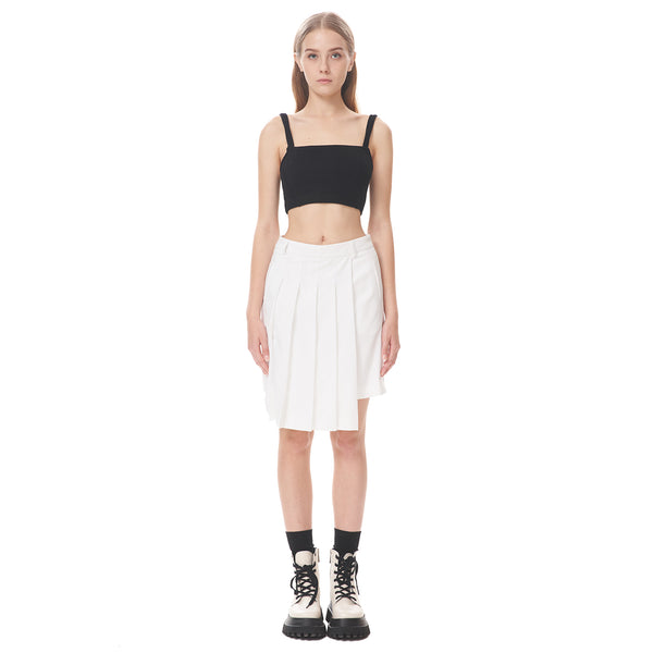 Unbalanced Pleated Culottes