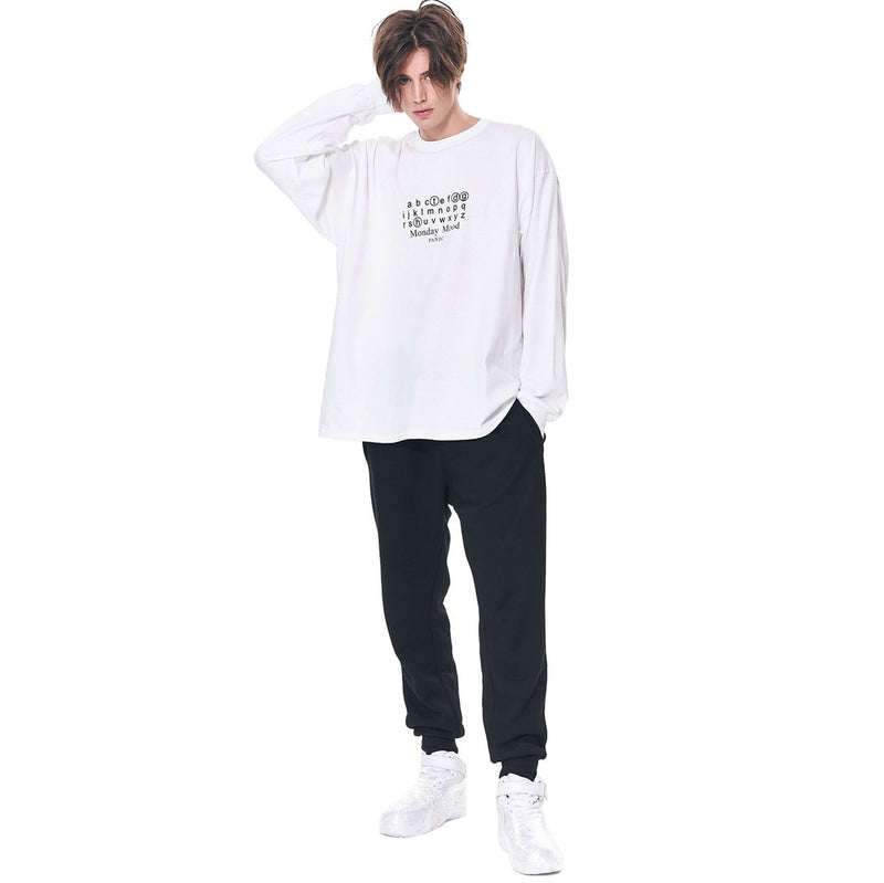 MONDAY MOOD PANIC LONG SLEEVE TEE