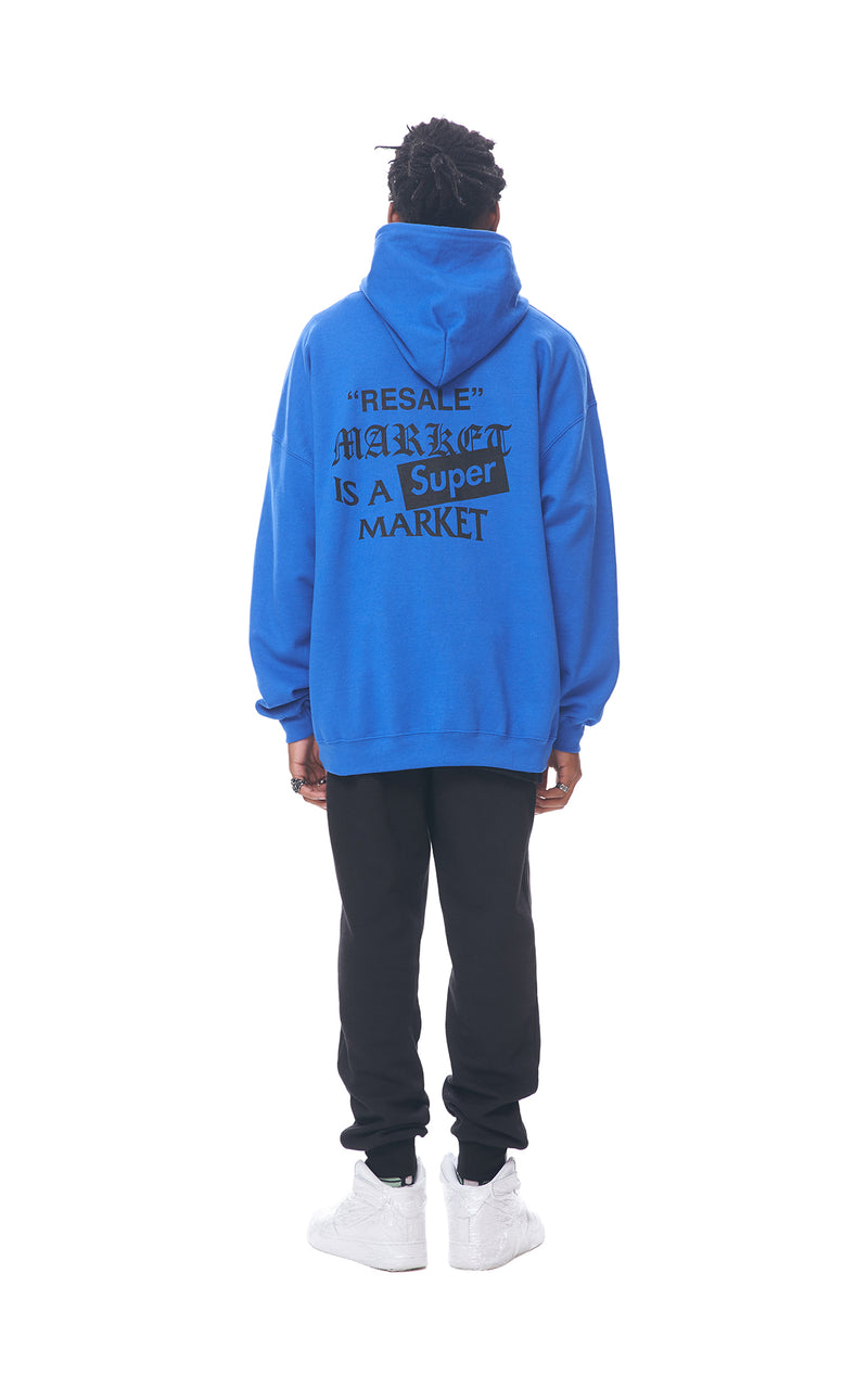 Resale Market is A Super Market Zip-up Hoodie