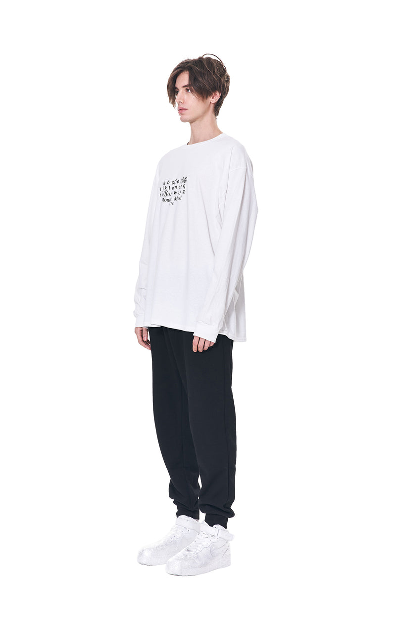 MONDAY MOOD PANIC LONG SLEEVE TEE