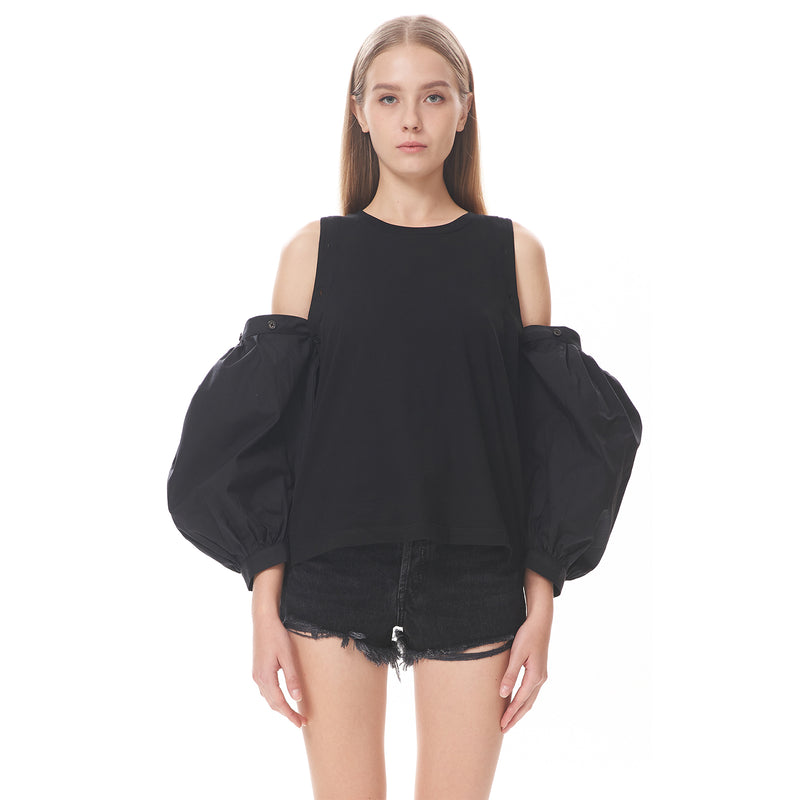 Detachable Puff Tee