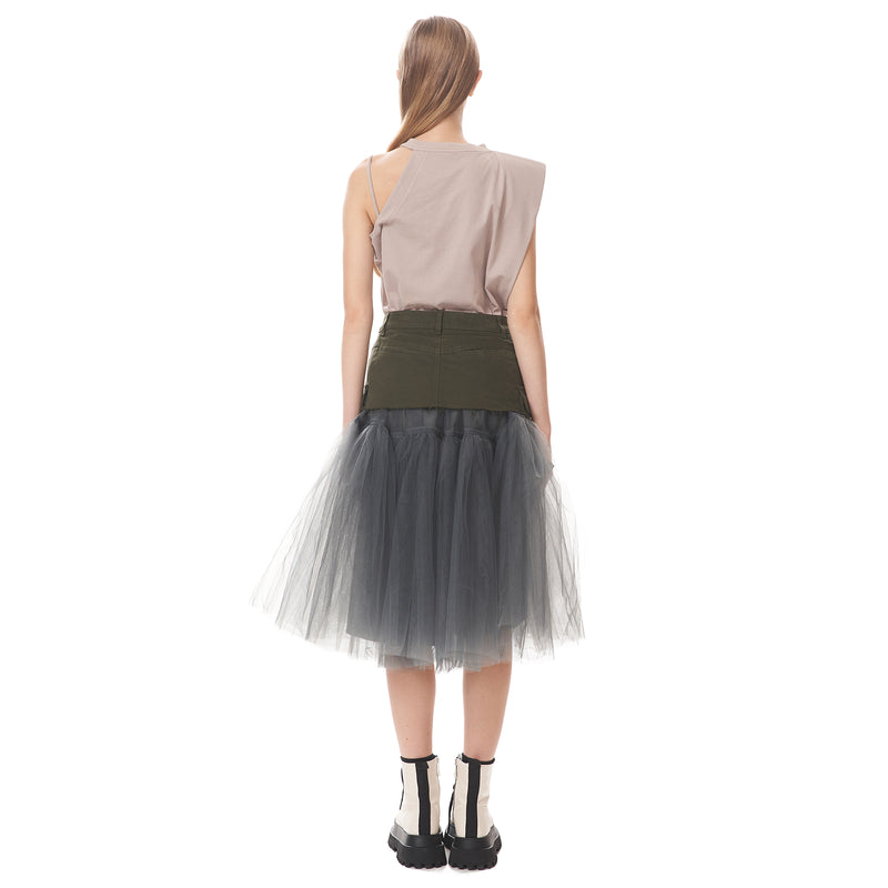 Military Tulle Skirt