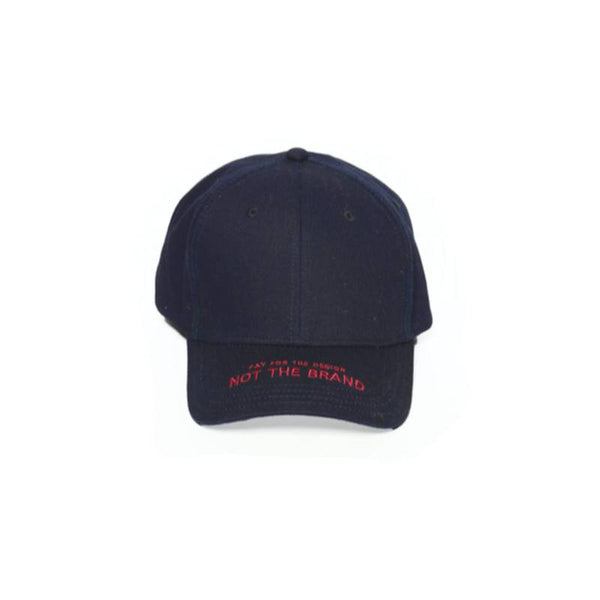 “PAY FOR THE DESIGN, NOT THE BRAND“ Cap